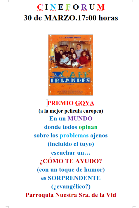 CAFE IRLANDES - Cineforum